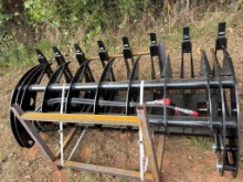 UNUSED FUTURE SKID STEER CURVED WOOD GRABBER