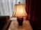Oriental Vase Lamps, Pair