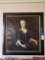 Oil Portrait, Antique, 18th/19th Century English, Ebonized Frame, poss. Princess Augusta, 4' x 3'10