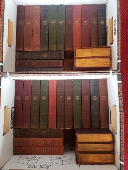 35 Volumes, The Harvard Classics (2 boxes)