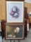 Lot of 2 Framed Religious Prints, 'Not by Night' signed by Artist Ken Holland / 'Grace' - see photos