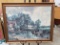 Framed Giclee of Constable's The Hay Wain, marked Piggins Art Gallery, Montclair, NJ, 31.5