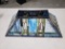 Tiffany-Style Hanging Light Fixture, Two Bulb Fixtures, Mounting Hardware and Chain Included