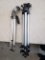 Pair of Professional Grade Camera/Video Tripods, One Bogen 3216, One Velbon