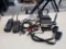 Collection of CB Radios, Antenna and Amplifier, Various Makes