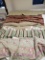 Collection of Curtain Valance Panels, Various Fabrics, 7 in total