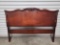 Full Size Bed Headboard, Solid Cherry, Marked Dixie 11199 - We May Have a Metal Frame for this