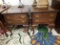 Lane Queen Anne Side Tables, Pair, Two Drawer Front