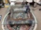 Ethan Allen Walnut Coffee Table with 1/2