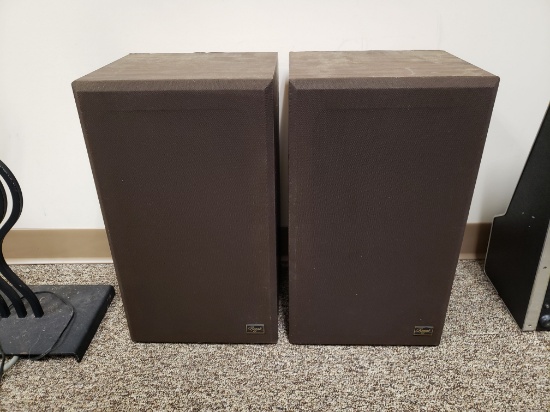 Pair of Bozak LS-200 Listener Series Bookshelf Loudspeakers, Good Working Order