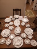 Noritake 'Chatham' Fine China - Remnant Service for 5 Plus Serving Pieces, Extras