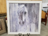 Large Giclee, Modernist/Expressionist Horse, signed 