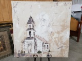 Large Giclee, Church by Shari Lacy, 40