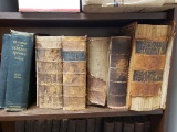 Large Collection of 19th Century Books, Fair to Poor Condition