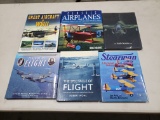 Six Large Format Books on Aircraft, See Photo