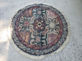 Round Oriental Foyer Rug, Gabbeh Collection, 60