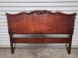 Full Size Bed Headboard, Solid Cherry, Marked Dixie 11199 - We May Have a Metal Frame for this