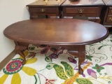 Coffee Table, Queen Anne Style, Unknown Maker, Solid Cherry