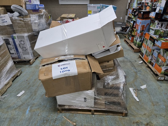 Pallet of Unprocessed Return Items