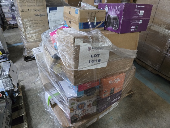 Pallet of Unprocessed Return Items