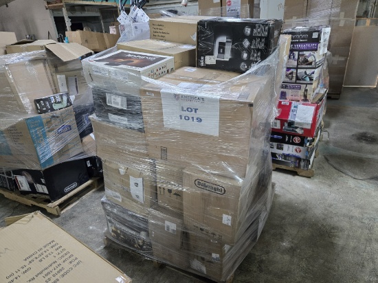 Pallet of Unprocessed Return Items