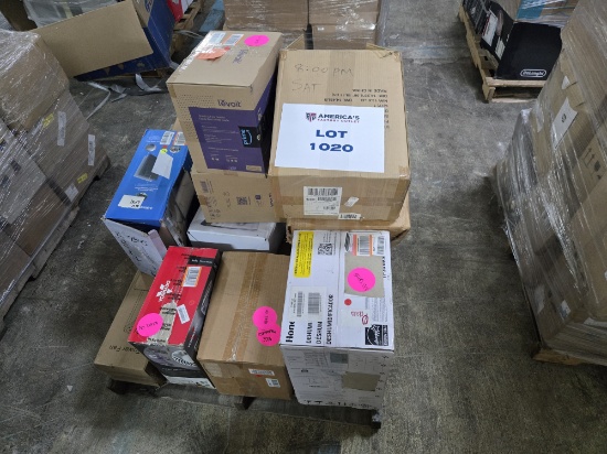 Pallet of Unprocessed Return Items