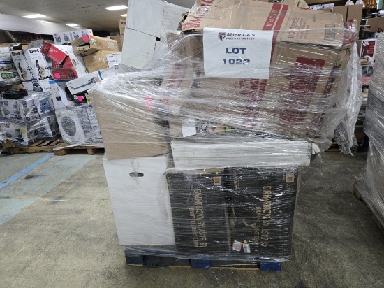 Pallet of Unprocessed Return Items