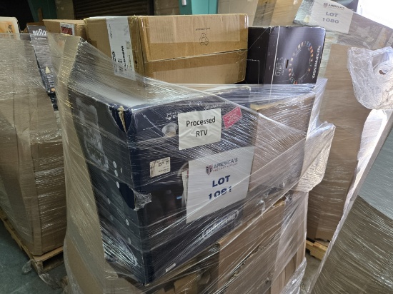 Pallet of Returned deLonghi/Braun/N'Espresso Mostly Coffee, Espresso, Cappuccino Makers