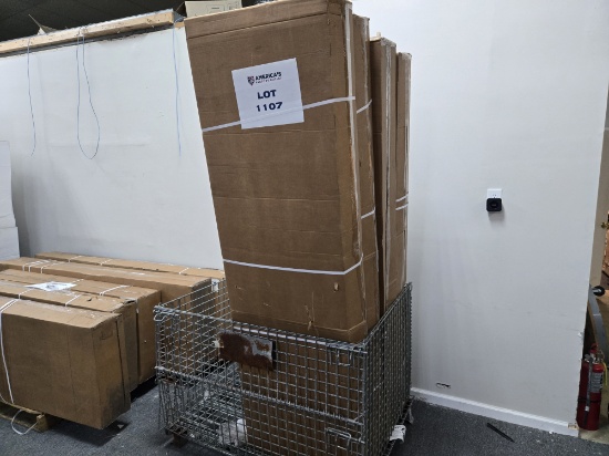 Processed/Remanufactured Pallet, Electric Fireplaces, Various Sizes, Quantity of 4