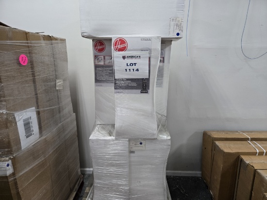 Processed/Remanufactured Pallet, Hoover R-UH71250 Whole House Rewind Vacuums, Quantity 8