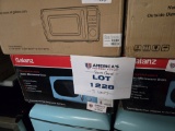 Galanz Retro Countertop Microwave Oven, Bebop Blue, Turntable, Selling Choice