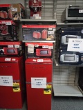 Galanz Mini Kitchen Hot Rod Red Set: Toaster & Coffee Pot, Espresso Maker, Microwave and Fridge