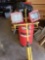 Central Pneumatic Air Compressor & lights w/Stand