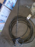Pressure washer hoses and wand