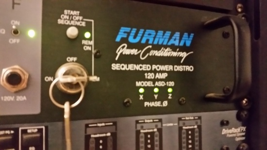 Fruman Model ASO-120 Sequenced Power Dist