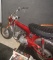 Red & Chrome Honda Mini-Trail Motorcycle