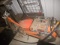 Orange Honda Mini-Trail Motorcycle #3 with Chrome Rack