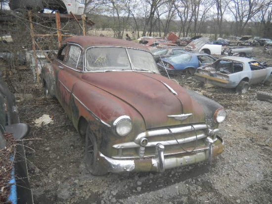 1954 Chevrolet "Deluxe" 2 Door Post Project Car