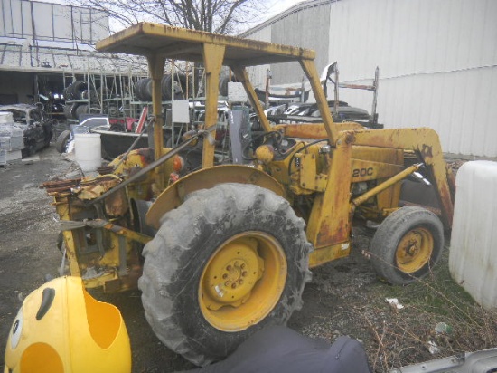 Yellow Massey Ferguson Model 20C Tractor & Loader