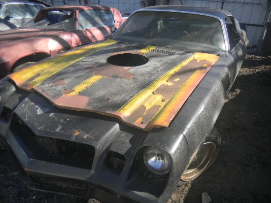 1979 Chevy Z28 Camaro Black/Yellow