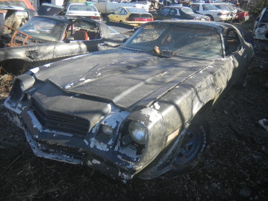 1981 Chevy Z28 Camaro with T-Top Black