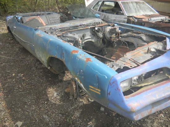 1980 Pontiac Firebird (Chopped Top Gone) Blue