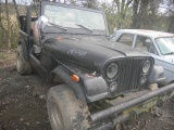 Jeep (Black) with Good Motor & Transmission