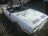 1970's Fiat Sport 800 Convertible with Engine