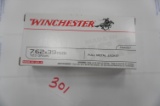 Winchester 7.62 123 Grain FMJ, 1000 Rounds