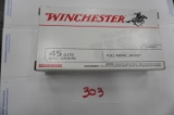 Winchester 45 Auto 230 Grain FMJ, 1000 Rounds