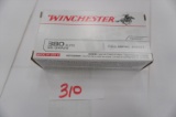 Winchester 380 Auto 95 Grain FMJ, 1000 Rounds