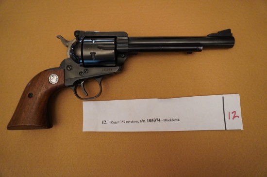 Ruger 357 Blackhawk Revolver