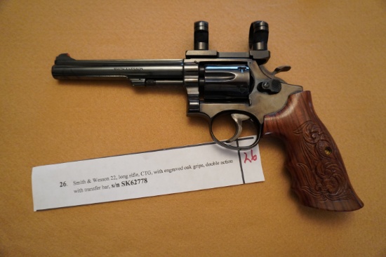 Smith and Wesson 22 Long Rifle CTG Double Action