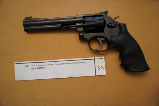 Smith and Wesson .22 10-Shot Revolver